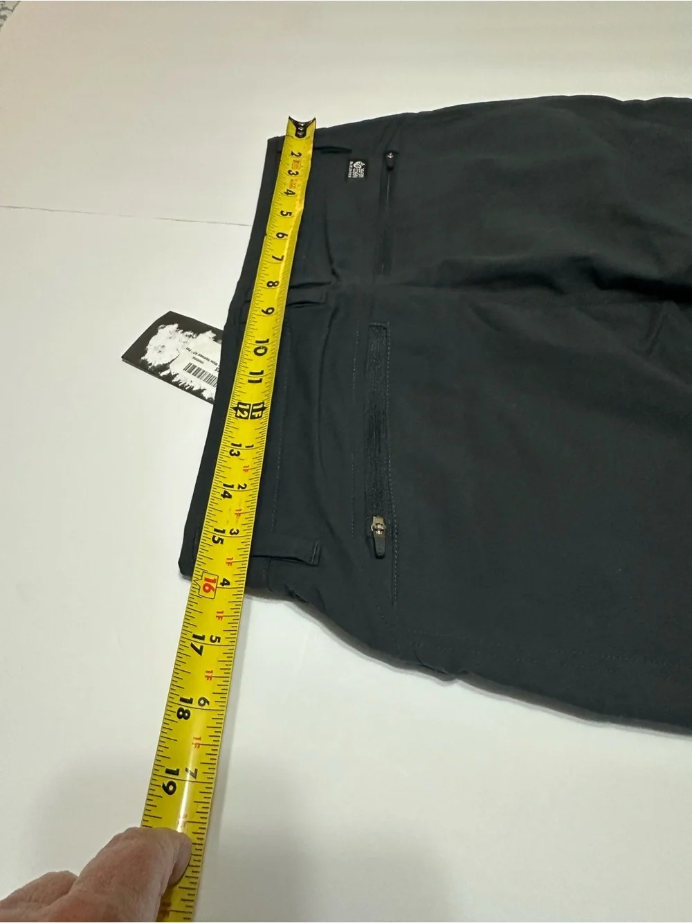 Mountain Hardwear Men's Black Chino-Style Outdoor Pants